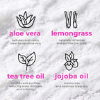 Sea Salt Scrub Shampoo scalp detox treatment