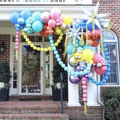 Light Blue Linking Balloons, Tails Balloon - Image 7