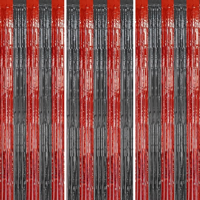 DECOCKRAT 3 Pack Foil Fringe Backdrop by DECOCKRAT