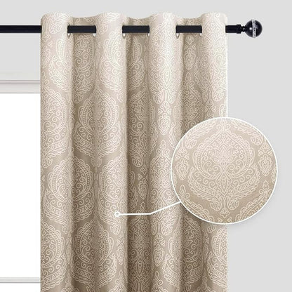 DWCN Ombre Blackout Curtains - Image 2