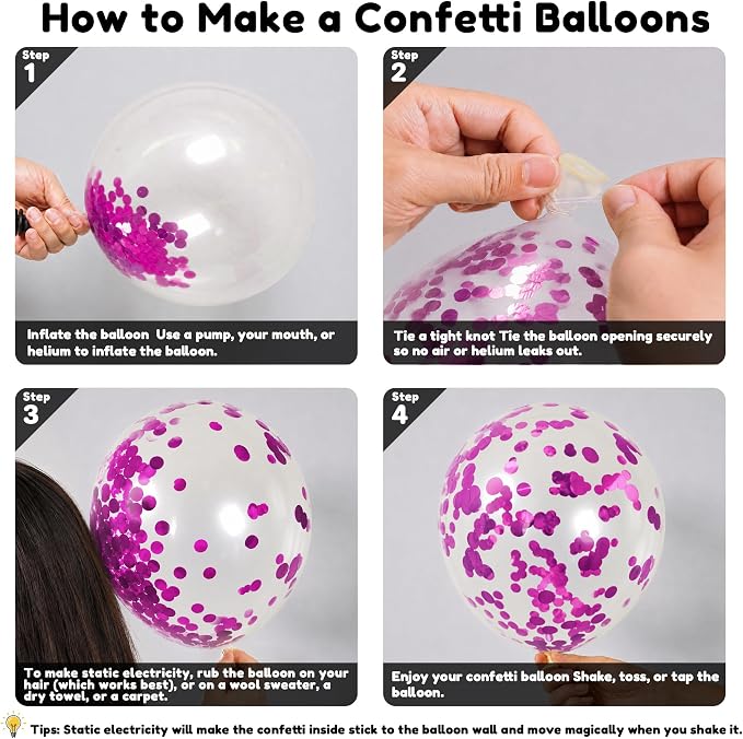 Purple Balloons, Anniversary, Graduation, Wedding Party Decorations - Image 4