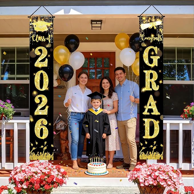 2026 Graduation Decorations Porch Banner Outdoor Waterproof - Image 5