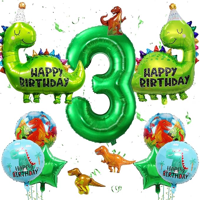 Dinosaur Birthday Decorations for Boys by FacnyGather