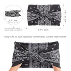 DRESHOW 8 Pack Bow Headbands of Solid Color for Women’s Hair Non Slip Wide Vintage Head Wraps Knotted Cute Hair Band Accessories