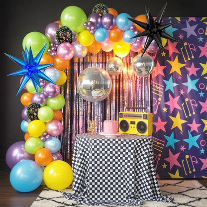 Neon Balloons, 12 Inch Colorful Balloons - Image 4