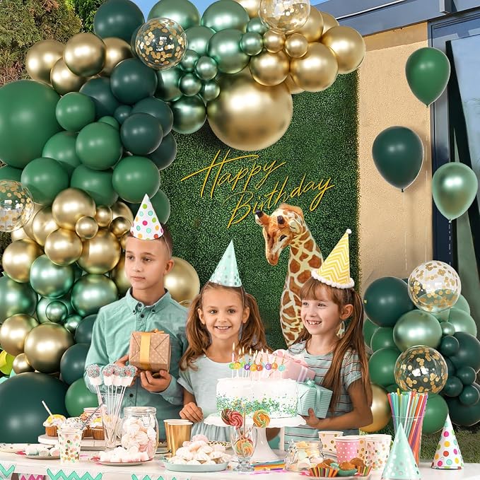 147pcs Green Balloon Garland Arch Kit - Image 6