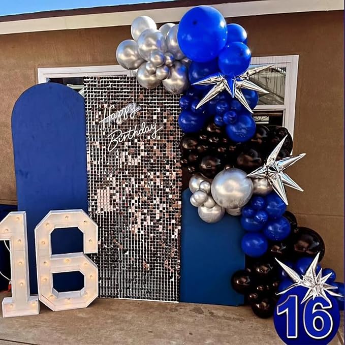Dark Blue and Black Balloon - Image 5