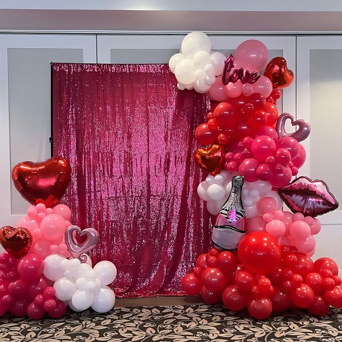 110pcs Pastel Pink Balloons 12 Inch Light Pink Balloon - Image 7