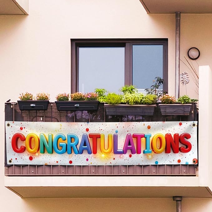 Congratulations Banner for Prom - Image 8