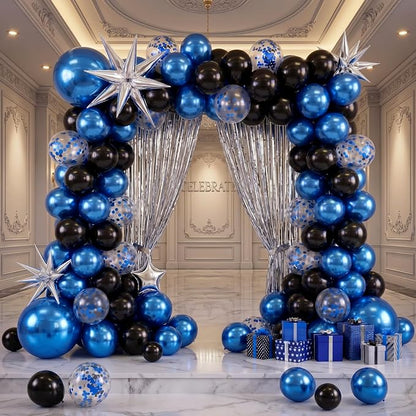Capoda 148 Pcs Blue Silver Balloon Garland Arch Kit - Image 5