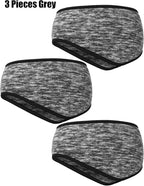 Blulu 3 Pcs Fleece Ear Warmers for Men Women Headband Cover Ear Muffs for Cold Weather Winter Running Cycling Ski