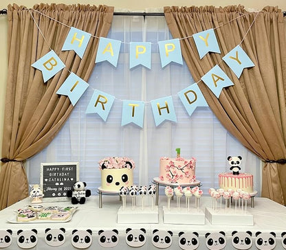 Happy Birthday Banner Birthday Party Supplies Garland Decorations Birthday - Image 5