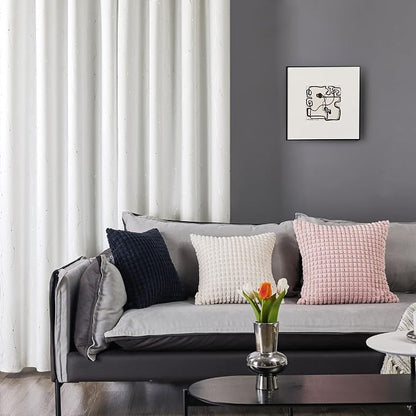 Deconovo Living Room Curtains 108 Inch Long, Thermal Insulated, Room Darkening - Image 3