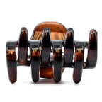 Camila Paris CP1785 French Hair Clip for Women, Small 1 inch Set of 2 Girls Hair Claw Clips Jaw Fashion Durable and Styling Hair Accessories for Women, Strong Hold No Slip Grip, Made in France