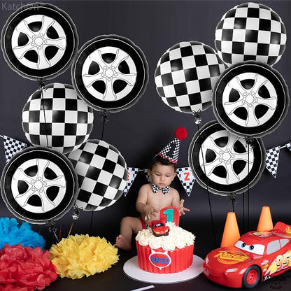 KatchOn, Huge Tire Balloons and Checkered Balloons - Image 6