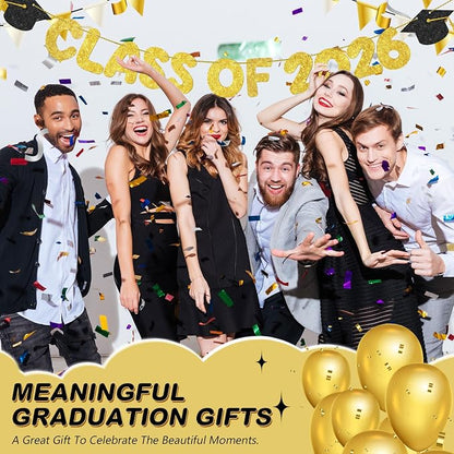 Fulmoon Congrats Grad Class of 2026 Banner Graduation Party Decor Class of 2026 - Image 6