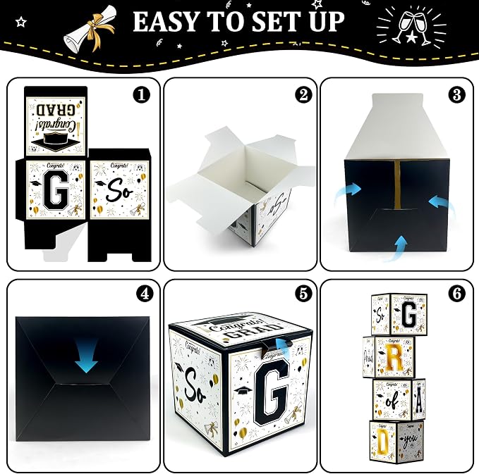 OHOME 8 Pack Graduation Decorations 2026 2027 - Image 4