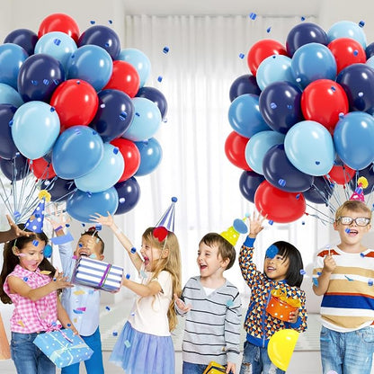 60pcs Red and Blue Balloons 12inch - Image 7