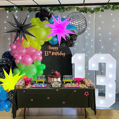 147pcs Neon Balloon Arch Kit - Image 8
