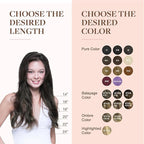 GOO GOO Clip in Hair Extensions Real Human Hair, Remy Human Hair Extensions Clip ins for Women, Natural Human Hair, 18inch 120g 7Pcs, 1C Mocha Brown