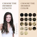 GOO GOO Clip in Hair Extensions Real Human Hair, Remy Human Hair Extensions Clip ins for Women, Natural Human Hair, 18inch 130g 7Pcs, 1C Mocha Brown