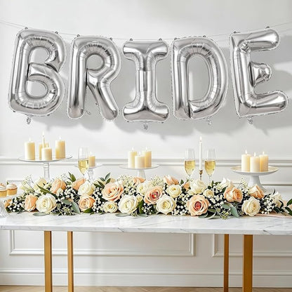 BRIDE Balloons Bachelorette, 40 Inch Foil Mylar, Helium-fillable, - Image 7
