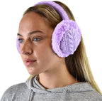 C.C Soft Winter Warm Adjustable Headband Ear Warmer Earmuffs