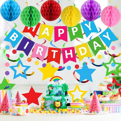 meowtastic Birthday Decorations Happy Birthday Banner - Image 2