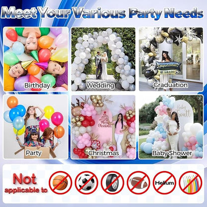 Electric Balloon Pump, 3-in-1 Portable Air Pump - Image 5