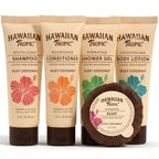 Hawaiian Tropic Silky Coconut Bulk Amenities (150 Pack) - Complete Travel Size Toiletries Kit with Shampoo, Conditioner, Body Wash, Lotion & Soap, Airbnb Essentials for Hosts, Hotels & Guest Bathrooms