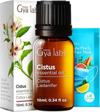 Gya Labs Cistus Essential Oil - 0.34 Fl Oz - for Hair, Skin, Diffuser, Aromatherapy & DIY Candle Making Scent