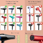 Universal Portable Blow Dryer Diffuser for Curly and Natural Wavy Hair, Hair Dryer Diffuser for Curly and Natural Wavy Hair (Light blue)