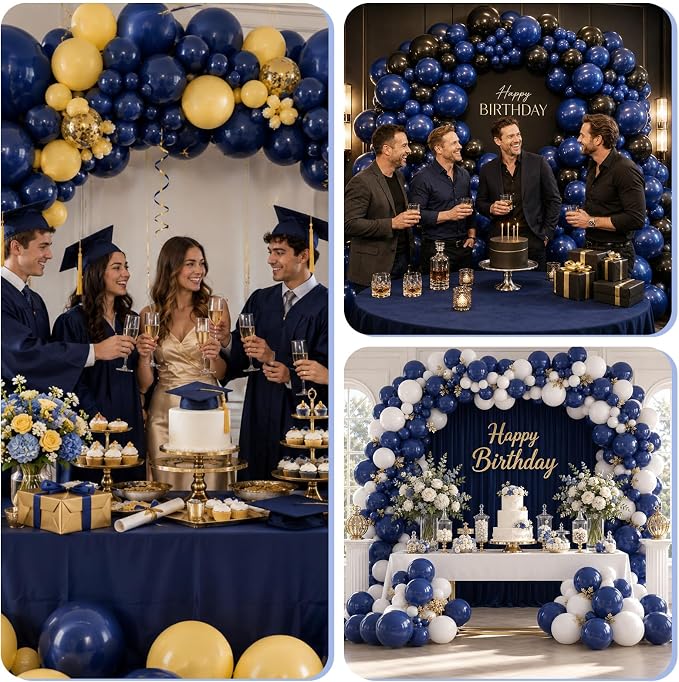 Navy Blue Balloons - Image 7