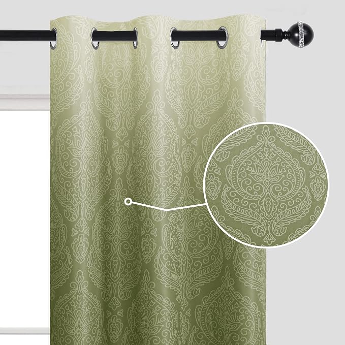 DWCN 100% Blackout Curtains for Bedroom - Image 5