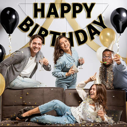 Pre-Strung Happy Birthday Banner - Image 7