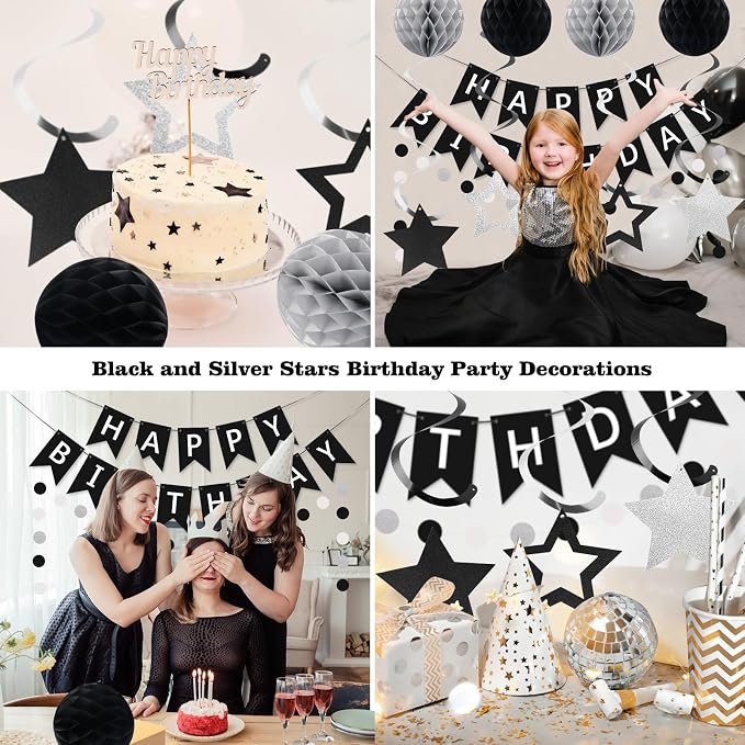 meowtastic Birthday Decorations Happy Birthday Banner - Image 4
