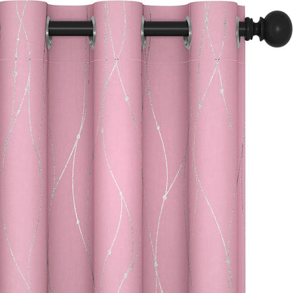 Deconovo Living Room Curtains 45 Inches Long, Thermal Insulated, Room Darkening by Unknown