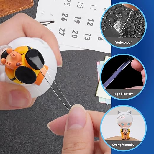 AROIC 1000 Pcs Double Sided Sticky Dots, Strong Adhesive Gel Double Sided Tape - Image 6