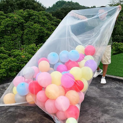balloon bags for transport, large balloon bags transparent giant storage bags by Kreapa
