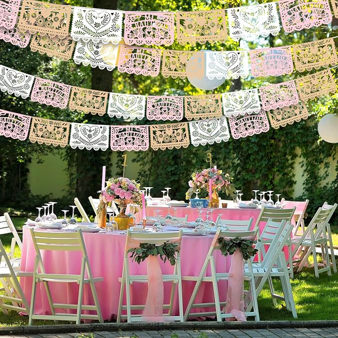 TaoBary 6 Pcs Papel Picado Mexican Wedding Cielito Lindo Party Decor 118 Feet - Image 4