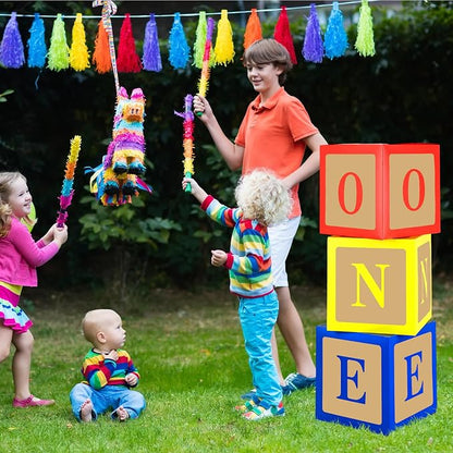 Zhanmai 3 Pcs Toy Inspire Party Decorations ONE Balloon Boxes - Image 6