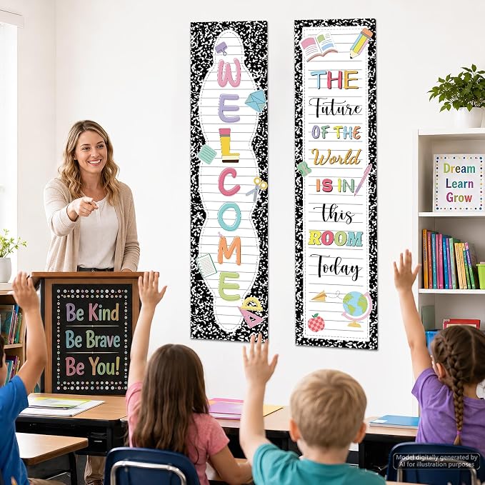 Classroom Welcome Posters Welcome Sign - Image 5