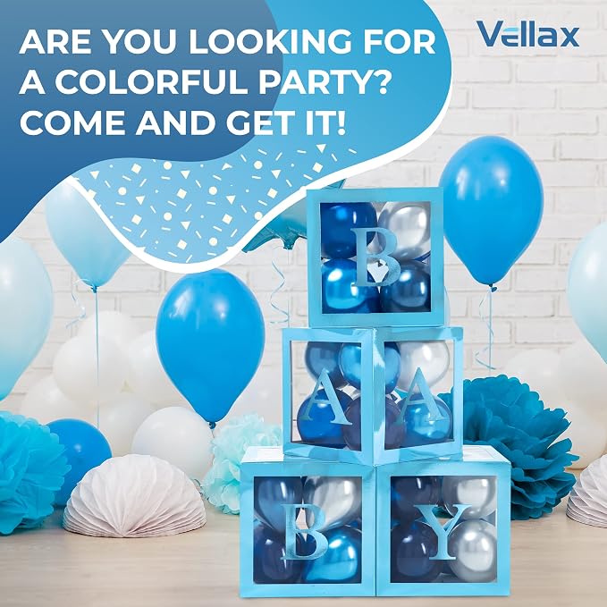 44-Piece Baby Shower Decorations - Image 9