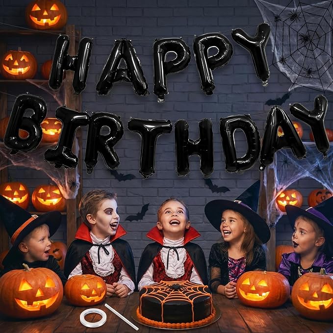 CARGEN 16in Happy Birthday Balloons Banner - Image 7