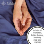 Bella Coterie | Luxury Bamboo Viscose King Size Pillowcase Set | 100% Organically Grown | Ultra Soft | Cooling | 2 Pcs [Twilight Blue]