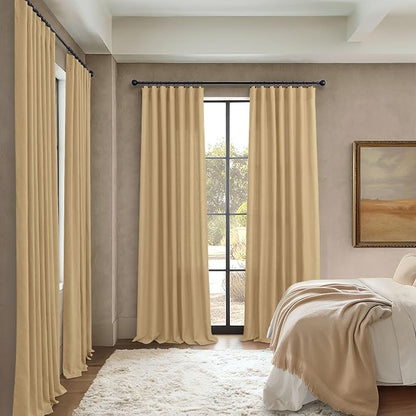 Burlap Color Curtains 63 Inch Length - Image 6
