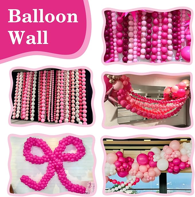 Hot Pink Link Balloons - Image 3