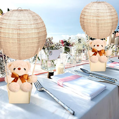 12 Sets Bear Hot Air Balloon Table Centerpieces - Image 7