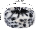 sy soul young Faux Fur Headband with Elastic for Women's Winter Earwarmer Earmuff