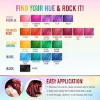 Punky Red Wine Semi Permanent Hair Color - Vegan & Cruelty-Free Conditioning Hair Dye, Lasts Up to 35 Washes, 3.5 fl oz